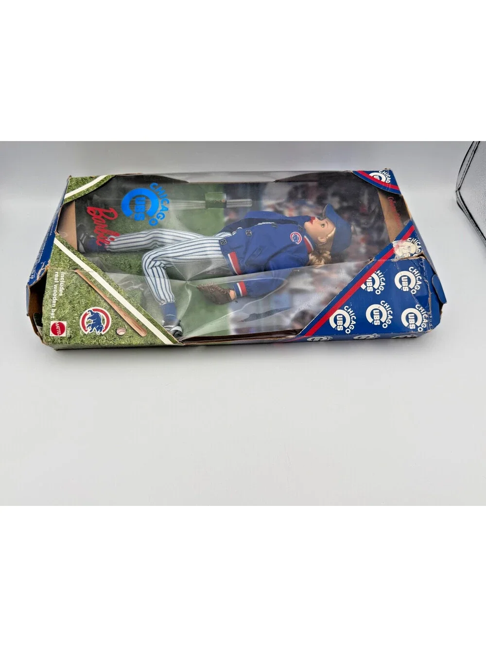 Vintage 1999 Collector Edition Chicago Cubs Barbie doll by Mattel